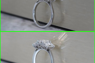 high end jewellery image retouching with realistic 3d look
