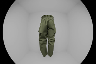 make 3d virtual clothes for your character