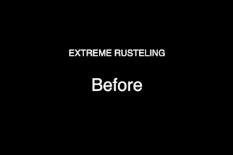 remove noise in audio, edit, clean and fix audio