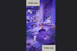 create lofi loop animation gifs youtube visuals and illustrated lofi videos