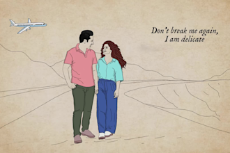 create an amazing hand drawn lyric music video