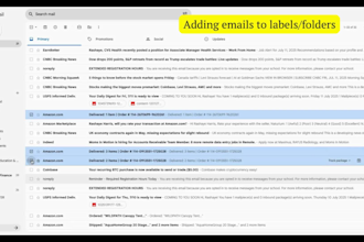 organize and manage your email inbox