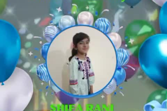 creative birthday video and anniversary video
