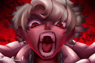 hare una animacion tipo splashart para tus iulustraciones