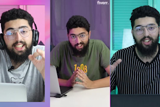 be your male spokesperson video actor in 24 to 48 hours