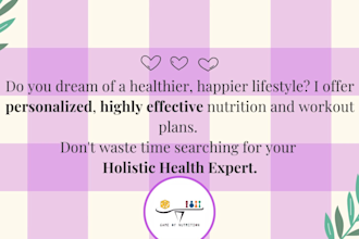 create personalized meal plans