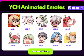 make ych animated twitch emotes