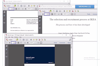 do PDF processing, merge, split, extract tables, images and convert to PDF