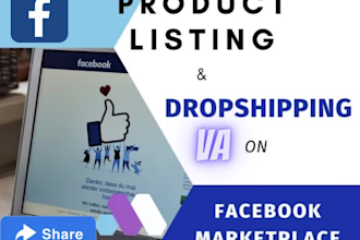 do facebook marketplace dropshipping in USA and uk
