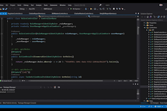 develop dot net core web API and rest API