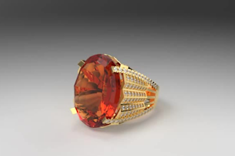 make 3d jewelry design, cad 3d model and rendering