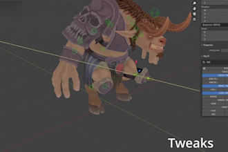 complex face rig3d in blender for ue, unity, 3d character rigging, control rig3d