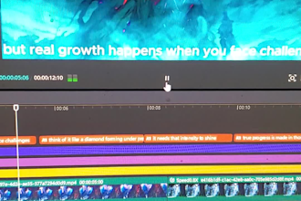 provide voiceovers and captioning edits for videos