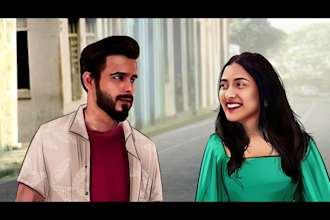 Top 5!  draw professional storyboarding and illustration for your projects