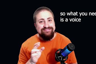 record a conversational italian voice over