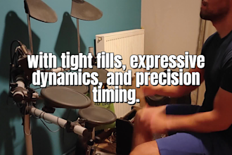 be your metal drummer