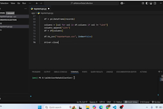 be your python data scraper web scraper for data extraction and etl pipelines