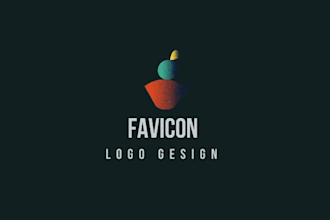 do professional design favicon logo for you 24hours