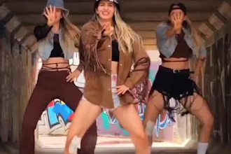 do a great tiktok dance, twerk dance, shuffle dance, group dance to enhance song