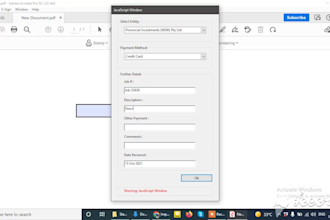 create adobe pdf stamp using pdf script