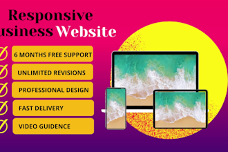 design or redesign  a complete wordpress business website