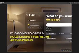 create apple vision pro app development