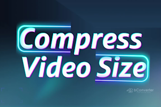 compress video or reduce video size without losing quality