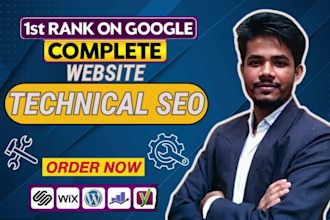 fix all technical SEO errors with website audit report