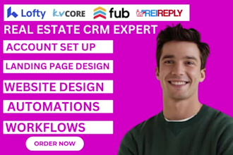 setup real estate crm lofty crm boldtrail kvcore idx website
