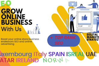 monthly seo italy spain israel luxembourg macao ireland qatar norway backlinks