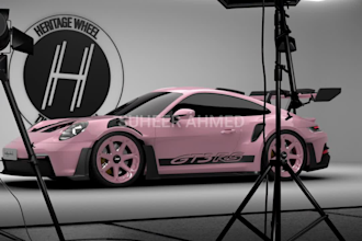 do high quality 3d car animation and image rendering