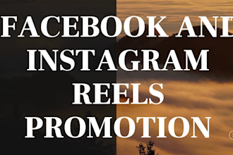promote facebook and instagram reels for targeted audience