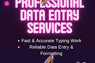 do fast data entry and typing in persian and german