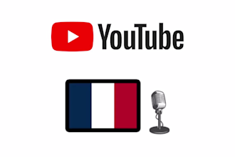 provide ai professional female french voice over