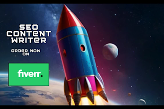 be your SEO content writer, blog writing