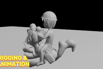 create stylized 3d character animation with emotional acting for videos