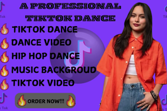create a viral tiktok dance to your favorite song for tiktok, reals and shorts