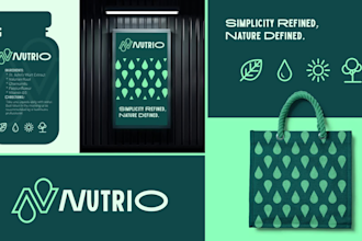 do brand style guide with brand identity and logo design