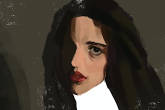 draw everything simple but with taste