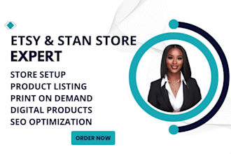 launch etsy stan store instagram stan store etsy store setup instagram manychat