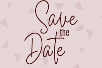 create animated text invitation videos for weddings, birthdays and events