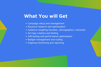setup and manage your google ads adwords PPC campaigns