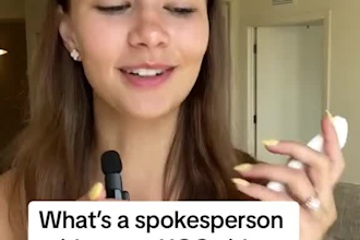 record a ugc style product video as a female spokesperson