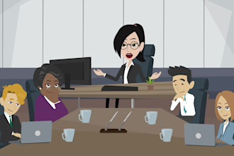 make a big impression with a custom 2d animated explainer video