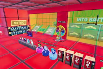 sell a fully customized red vs blue map in uefn