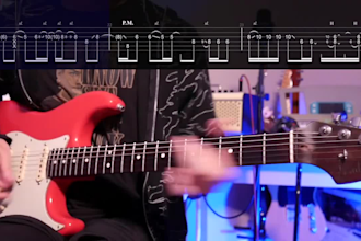 transcribe any songs or solos you request to guitar tabs