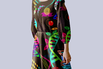 design african pattern vector print for fabric