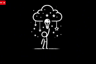 edit and create unique white stickman animation on blackboard style