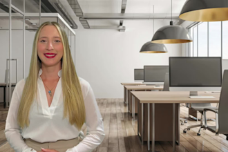 your green screen spokesperson video