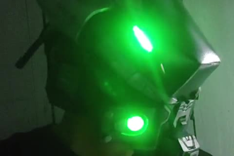 make custom eva foam patterns for mecha or cyberpunk animal masks